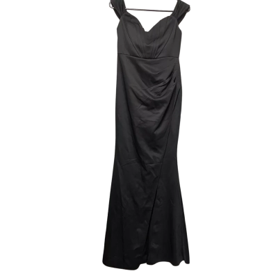 City Chic Womens  Size 12 Off The Shoulder Dress Black  