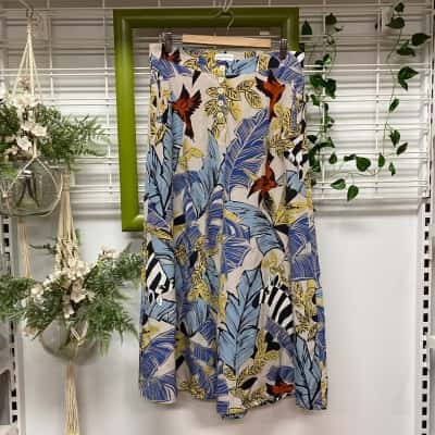 Scanlan Theodore Womens  100% Silk Size 12 Culottes Multicoloured 