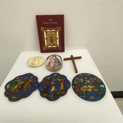 Divinity Quality for Life Tin Containing Religious Memorabilia