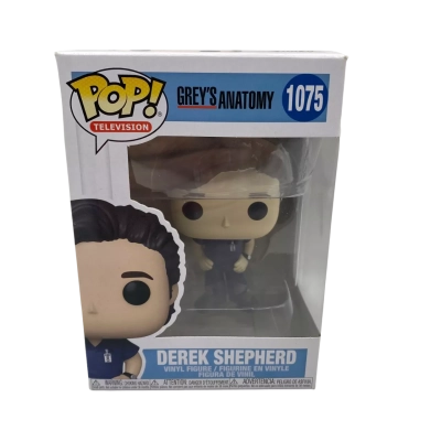 Funko Pop! Grey’s Anatomy Derek Shepherd.   (CAB)