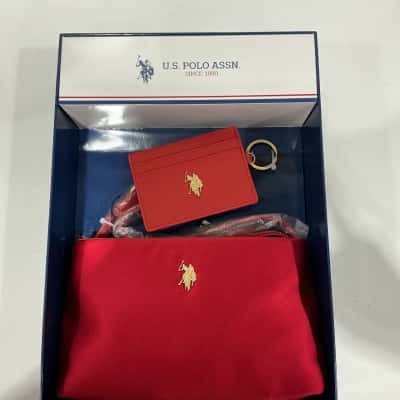 U.S. Polo Assn. Womens Red Set