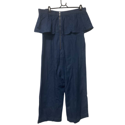 Womens Forever New Size 16  Navy Blue Sleeveless Jumpsuit