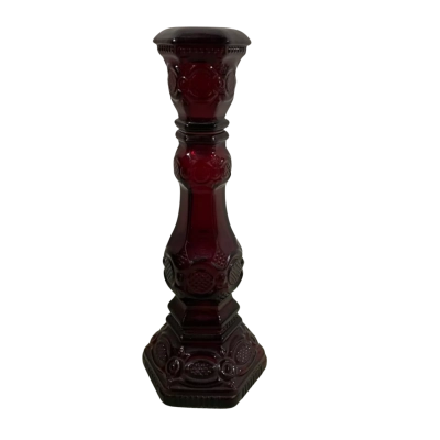 Avon 1876 Cape Cod Collection Candlestick Charisma Cologne Bottle - Empty