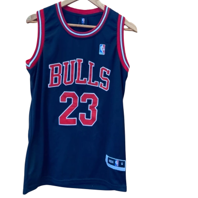NBA Bulls 23 Jordan Singlet Size M