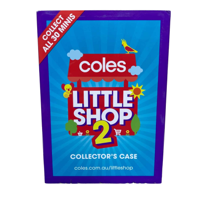 Coles Little Shop 2 Collector’s Case - Full Collection