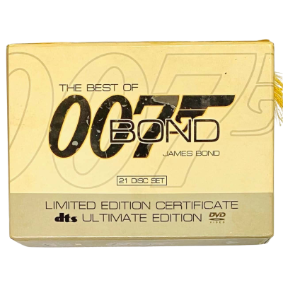 007James Bond DVD Collection 21 Disc Set