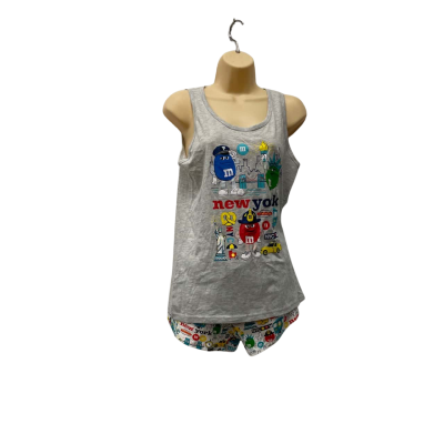 M&M’S  Womens  TMT NYC  Size L Pyjamas Grey 