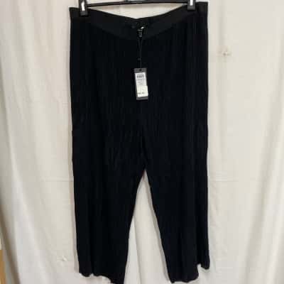 Vera Moda Size UK 22 Versatile Lightweight Pants Black