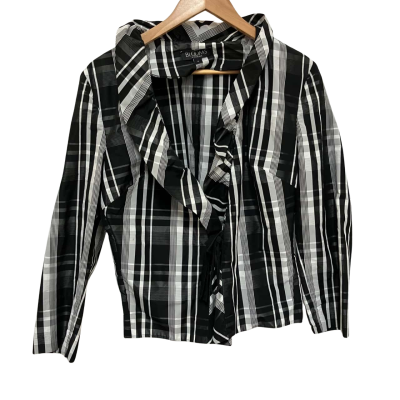 BLOOMS  Sylvia Dove Womens  Size 16 Jacket Black  / Silver 