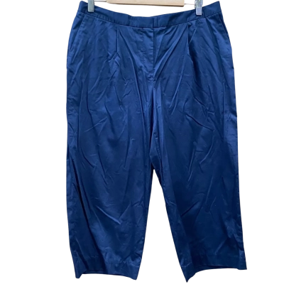 Sportscraft Navy Blue Cropped Pants Size 14
