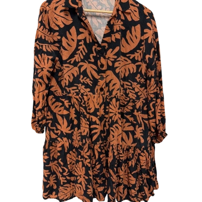 Boho Australia Womens  Size S Black  / Brown / Pattern 