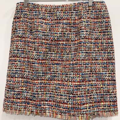 Perri Cutten Womens  Size 16 Multicoloured Millie Skirt