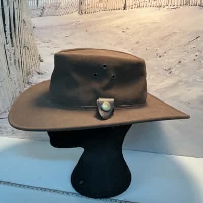 Jacaru  Australian Outback Leather Bush Hat