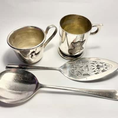 Bundle of Silver Plated pieces (EPNS) 