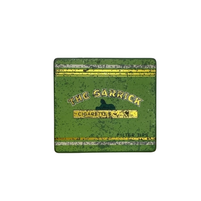 OLD VINTAGE THE GARRICK CIGARETTES-LAMBERT & BUTLER LITHO TIN BOX,ENGLAND