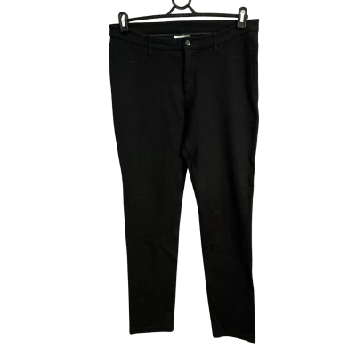 Witchery Womens  Size 12 Straight Leg Pants Black  