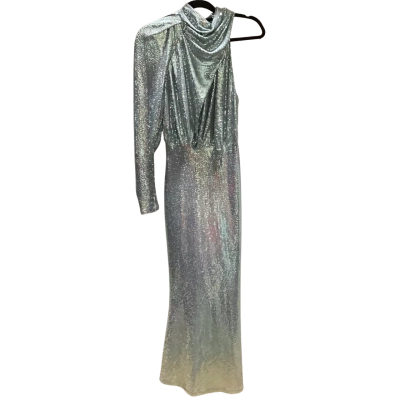 Sheike Womens One Shoulder Maxi Evening Dress Size 8