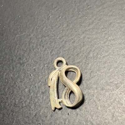 Sterling Silver “18” Pendant