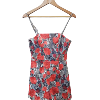 Kookai Womens Size 36 Sleeveless Jumpsuit Floral 