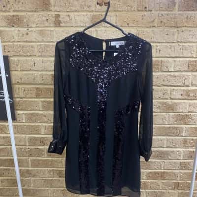  Womens principles petite sequin dress Size 8 