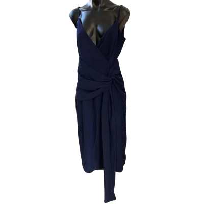 SNDYS Womens  Size 12 Cocktail Dress Navy Blue 