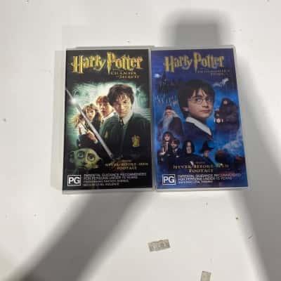 Harry Potter vhs tapes
