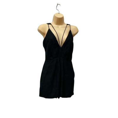 C/MEO Collective Womens  Size 8 / S Sleeveless Playsuit Black  