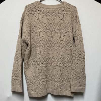 Suzannegrae Womens  Size XXL Sweatshirt Beige 