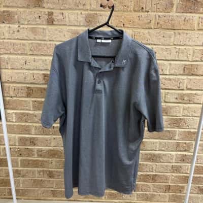 Calvin Klein Mens grey golf shirt Size XXL 