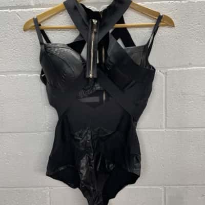 Womens honey birdette Sasha bodysuit size 14e 