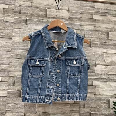  Womens Vest Size XL Blue / Yellow 