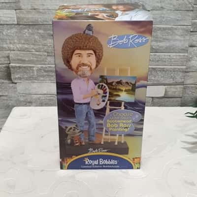 bob ross bobble-head  royal bobbles 