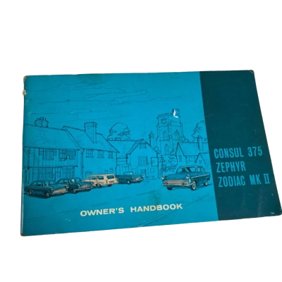 Consul 375 Zephyr Zodiak MK II Owner’s Handbook