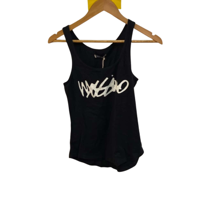 Mossimo Womens  Size 6 Singlet Top Black  