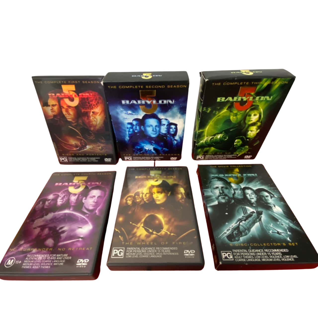 Babylon 5 Seasons 15 Plus Movie Collection DVD Region 4