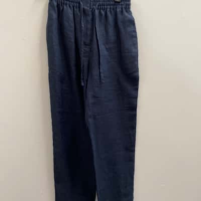 Country Road Womens  Size 6 Straight Leg Pants Navy Blue 