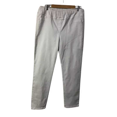 Blue Illusion Womens Size XL Pebble Elastic Waist Straight Leg Pants (new)