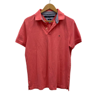 Tommy Hilfiger Mens Size M Short Sleeve T-shirt Pink  