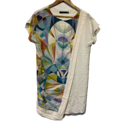 Beverly Hills Polo Club Womens Dress Size 36 Pattern / White 