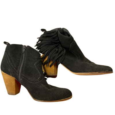 Steve Madden Womens Boots Black  