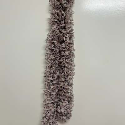  Women's  Size One Size Scarf Purple / White 