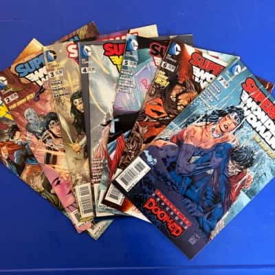 Superman Wonder Woman Comics Set of 7