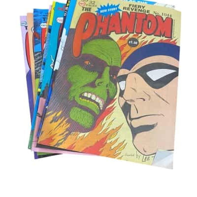 Phantom comics stack 10 comics No 5