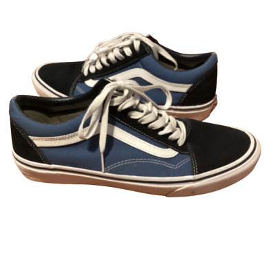 Vans Mens shoes  Size 9 Black  / Blue / White 