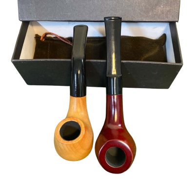 Tobacco Pipe Set of 2