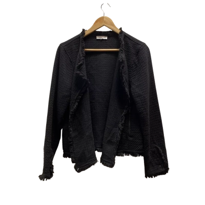 Wayne Cooper Womens  Size 12 Black Jacket