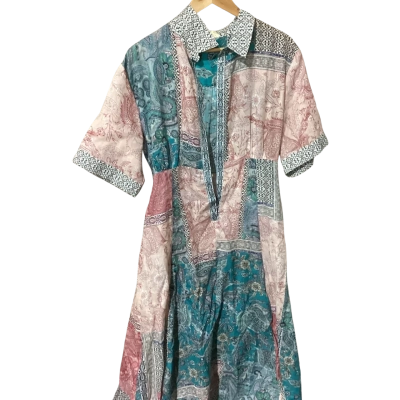 Kachel Womens  Size 12 Dress Green / Pink  