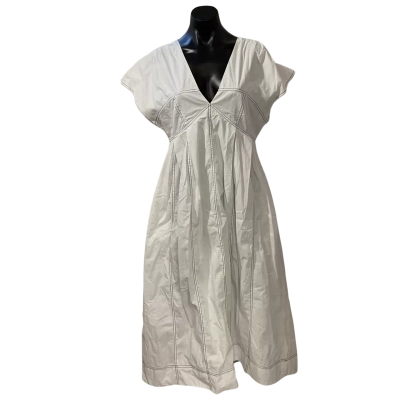AERE Womens  Size 12 Casual Dress White 
