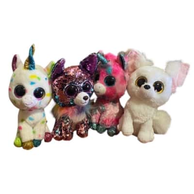 Ty Beanie boos x 4