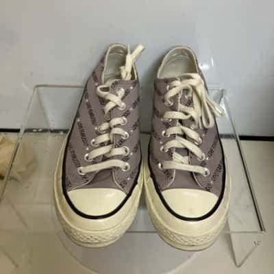 Womens Sneakers Black  / Purple / White 
